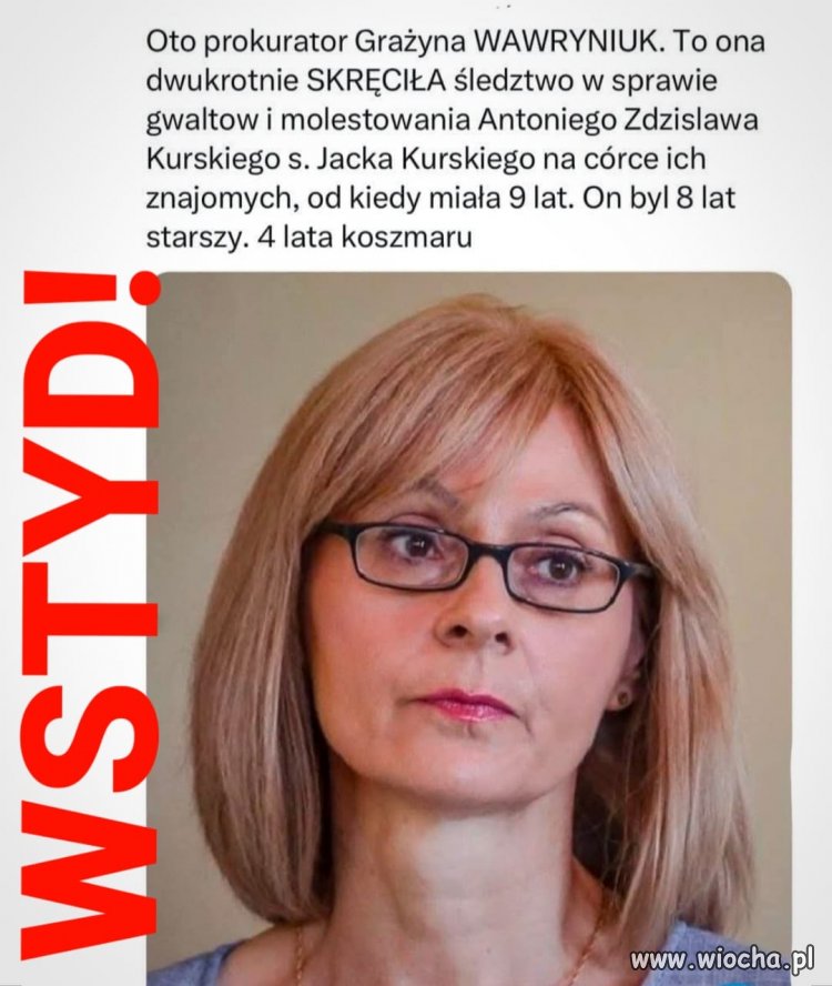 Takie qrwy powinny być dożywotnio pozbawione prawa