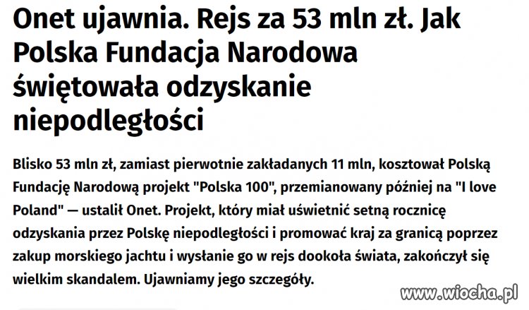 Ile za taki szmal można by powodzianom pomóc