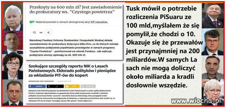 Tuskowi ktoś żle policzył,a gdzie koniec 2024 r?