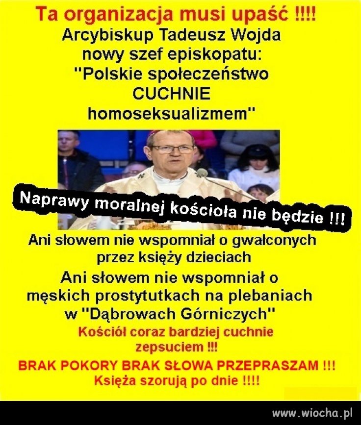 Polskie duchowieństwo cuchnie homoseksualizmem ...