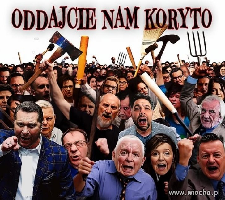 Koryta to będziecie mieli w więzieniach !