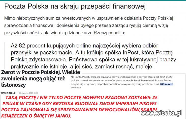 Podobno to rząd Tuyska w rok
