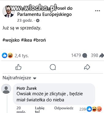 Jeden pisze bezmyślnie