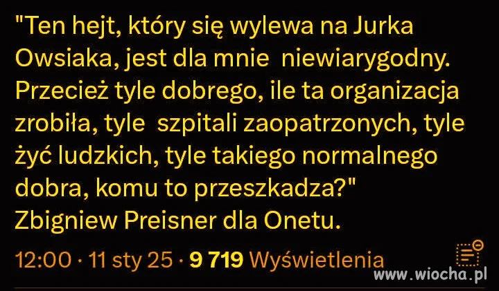 Pisowcom to przeszkadza