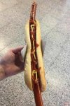 Hod dog na pewnej stacji paliw.
