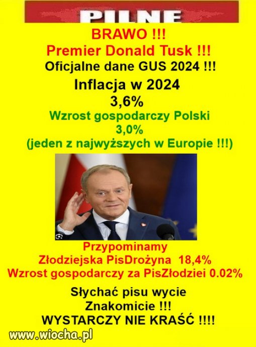 Im więcej sukcesów rządu Tuska, tym większe wycie PiSu!