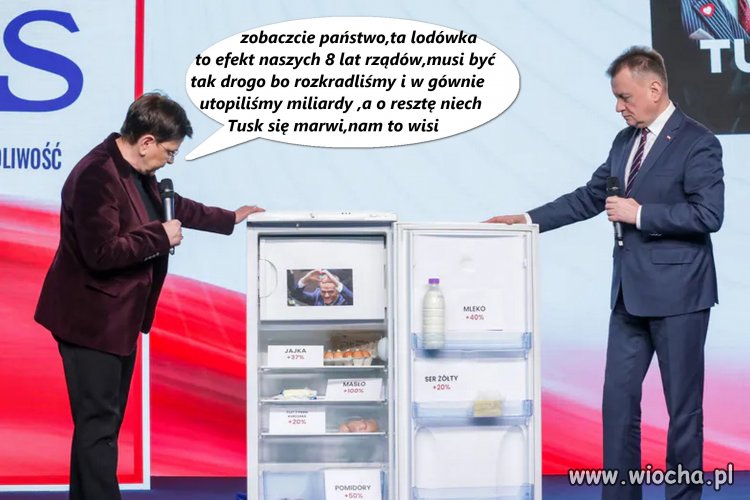 Becia,Mariuszek,lodówka