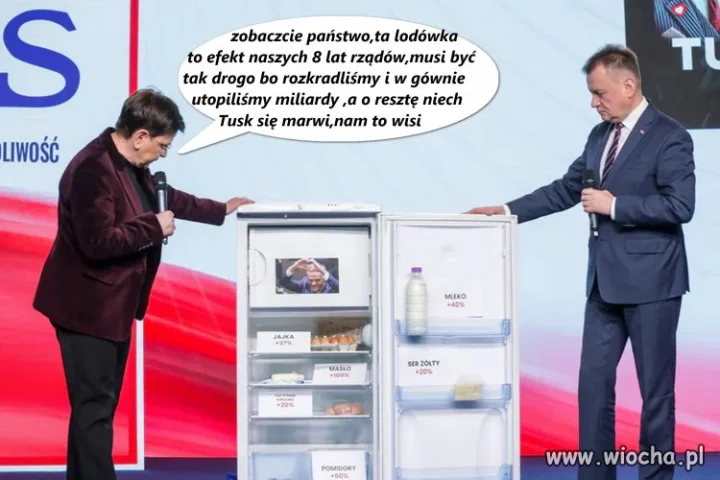 Becia,Mariuszek,lodówka