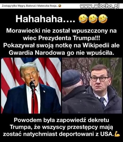 Czyli nikt z PIS i Koalicji nie ma tam wstępu