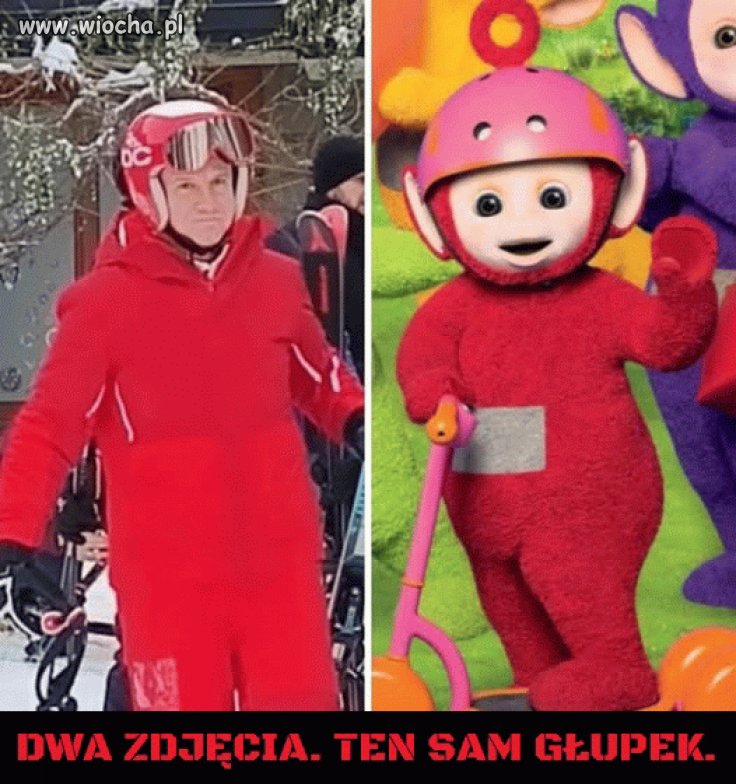 Anżej w uniformie 