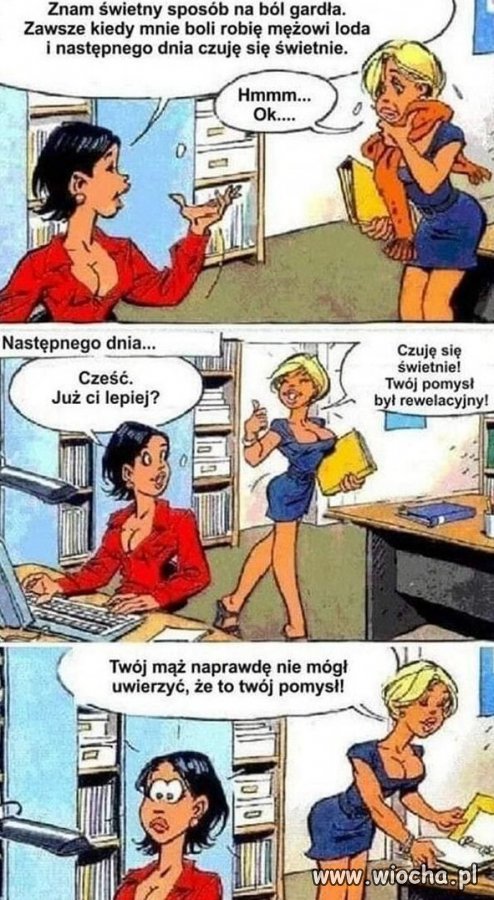 Krótki komiks.