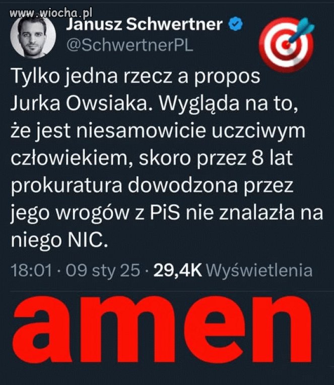 I jak tam pisowskie ameby?