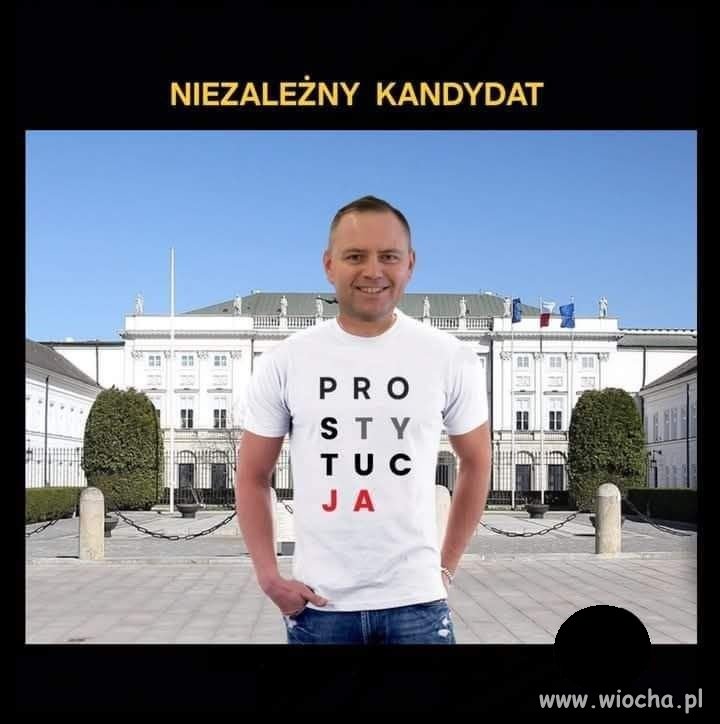 Najnowszy plakat wyborczy ...