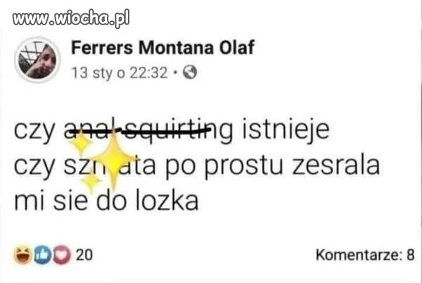 Mam pytanie.