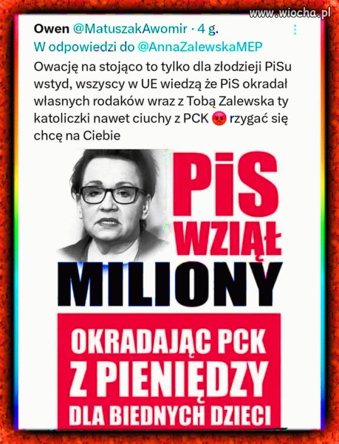 Piękne zaoranie Zalewskiej