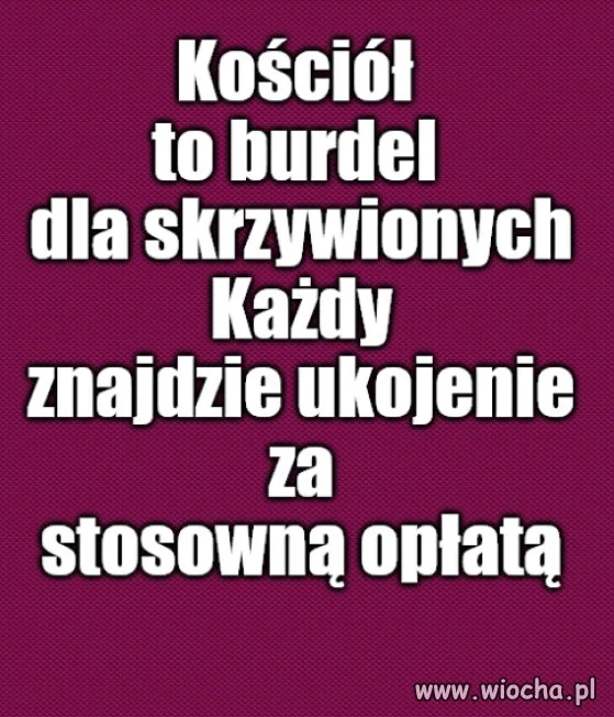 Kaprawym okiem ateisty patrząc ...