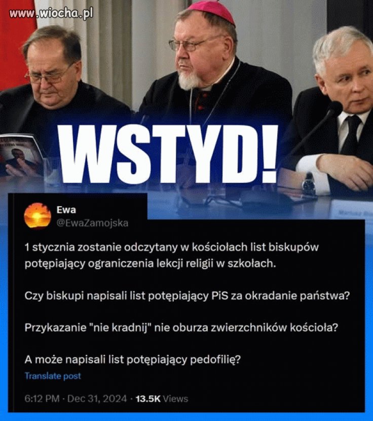 Wstydu nie ma