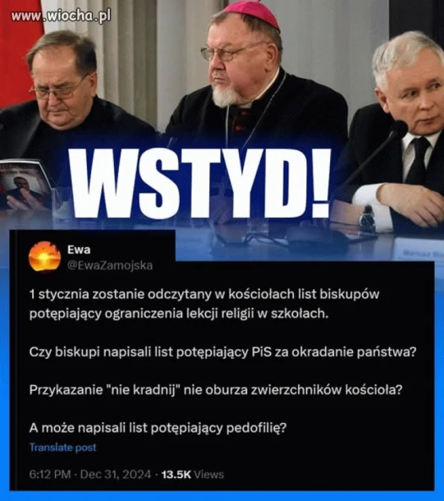 Wstydu nie ma