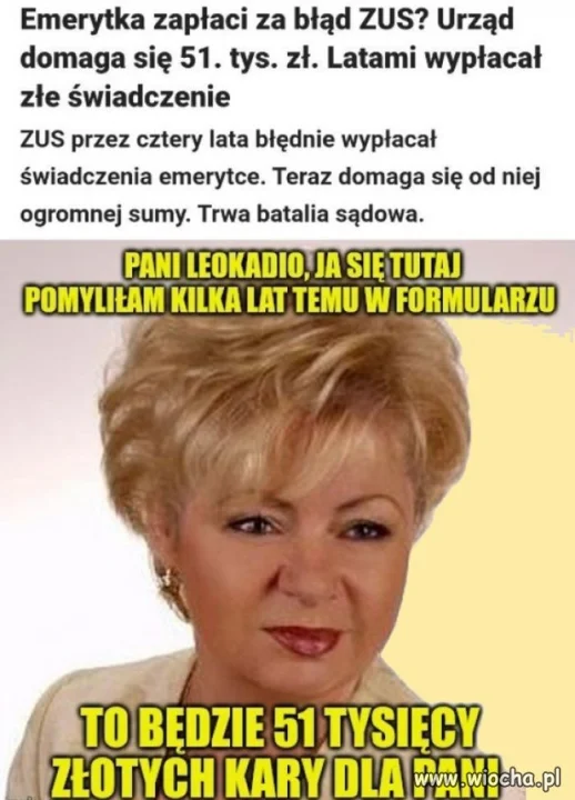 ZUS nie podaruję 