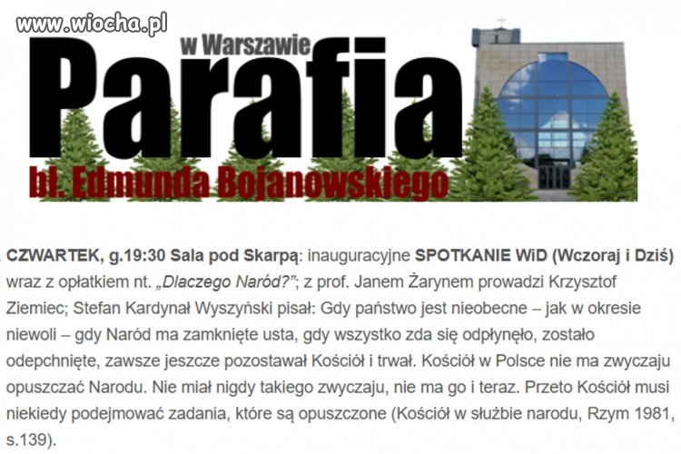Kościół nieumoczony politycznie