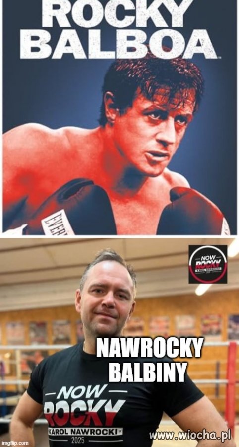 Pan Lolek porównuje się do Stallone!