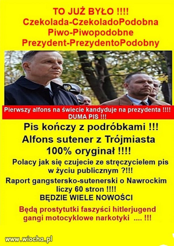 Mafia PiSu musi mieć prawdziwego gangstera...