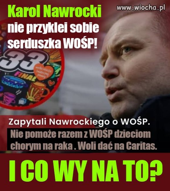 A serdeczny Jarek mu w "Anżeja" !