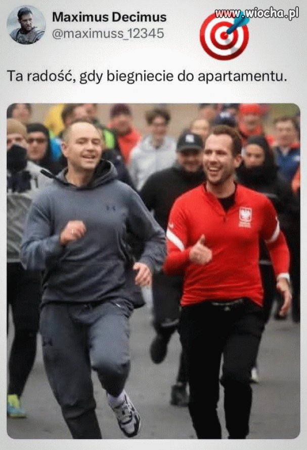 Biegną uprawiać "politykę"