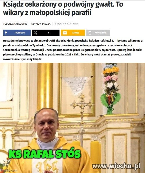 Ksiądz Rafał Stós
