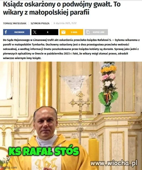 Ksiądz Rafał Stós