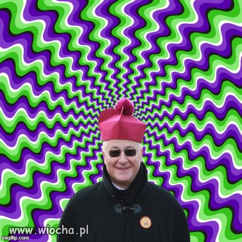 Skup wzrok na pomponie Pana Arturka,