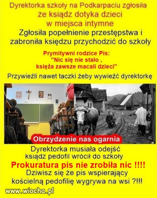Na wsiach PiSu nadal tradycje chłopów pańszczyźnianych!