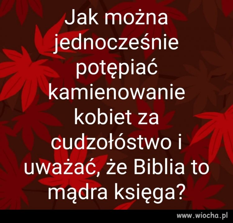 Pytanie na niedzielę ...