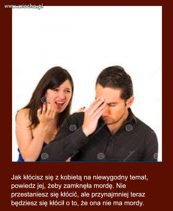 Jak zmienić temat awantury