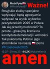 Rosja popiera PiS i Nawrockiego...Kogo popieraja Polacy?