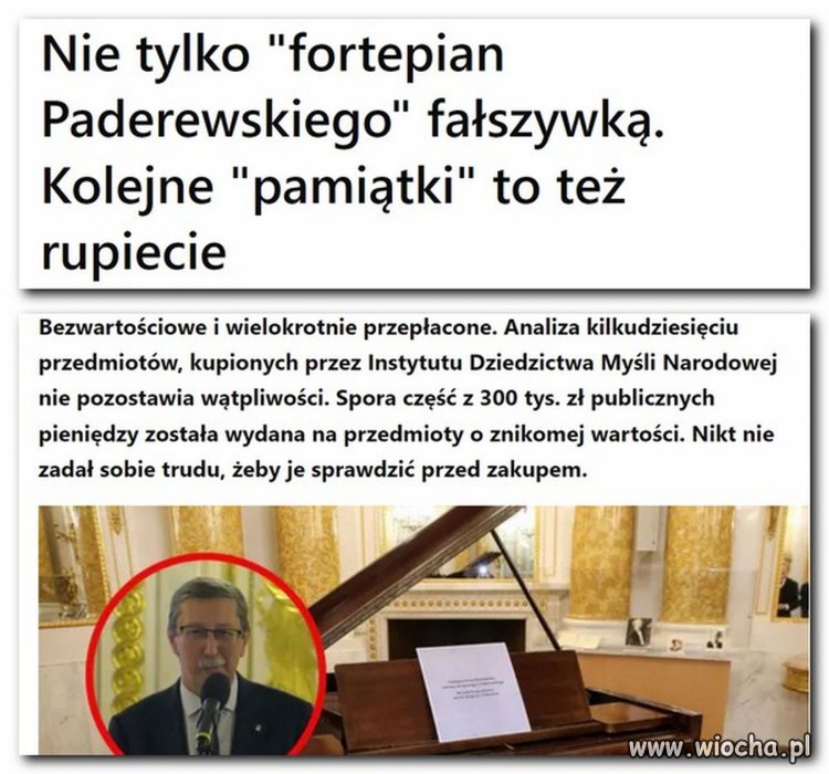 A co pisuar miał się szczypać