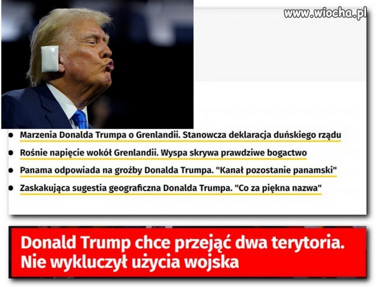 Ciekawe co ten czubek