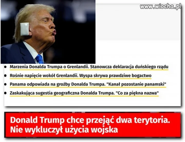 Ciekawe co ten czubek