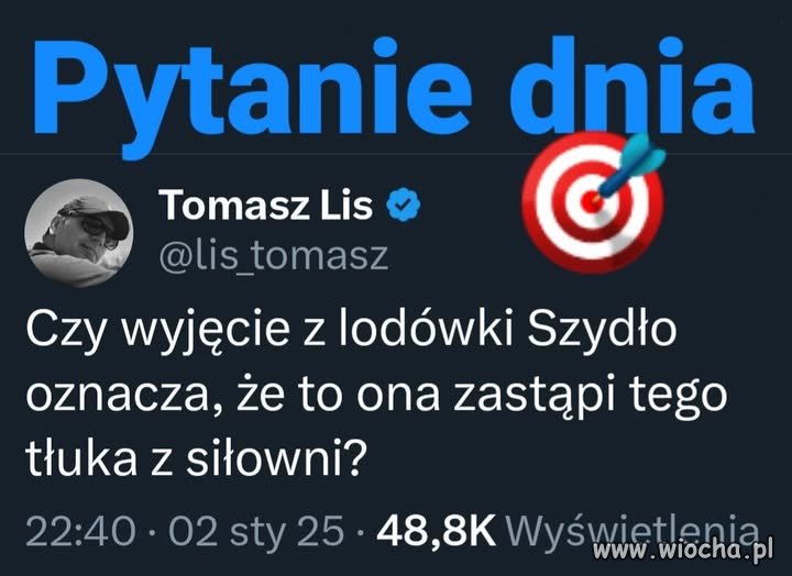 Dobre pytanie. Chcecie oborową z Brzeszcz w pałacu