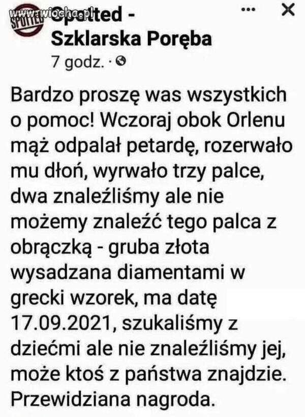 Taka sytuacja.