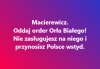 Gdyby Maciora miał jakieś śladowe resztki honoru ...