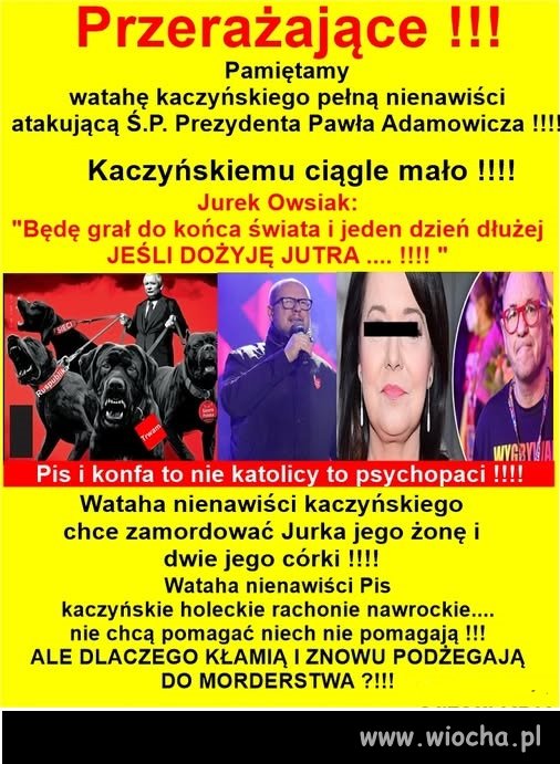 Rozliczyć z nienawiści...