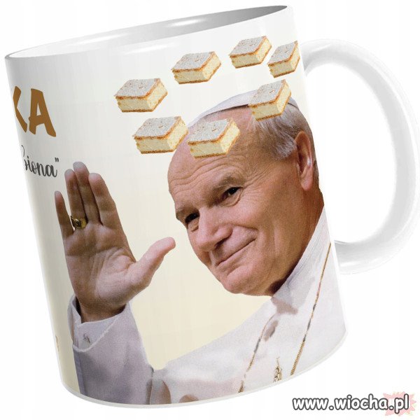 Kubek z Papajem.
