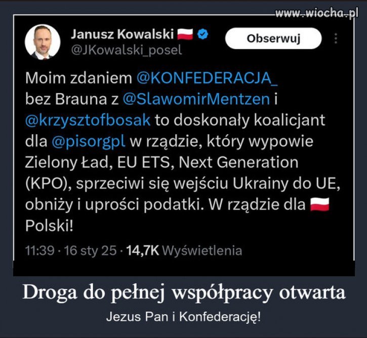 P. Kowalski się jak zwykle pomylił...