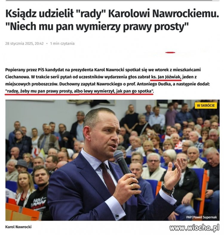 Rada księdza- Lej pan po mordzie wszystkich