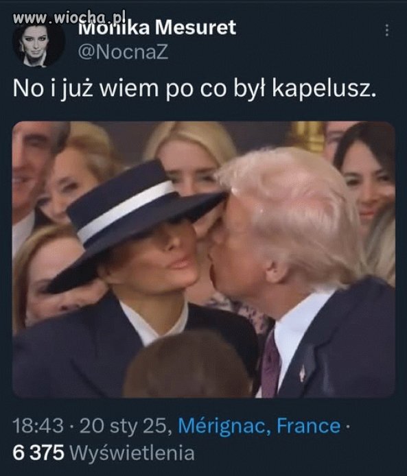 Pewnie wali mu z ryja