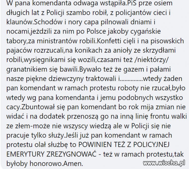 W pisuarowego komedianta z Iławy