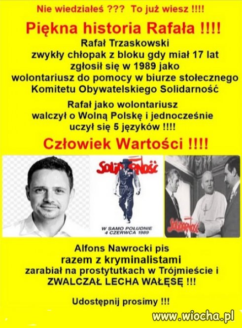 Taka różnica, Polacy mają wybór: między cywilizacją i zacofaniem!