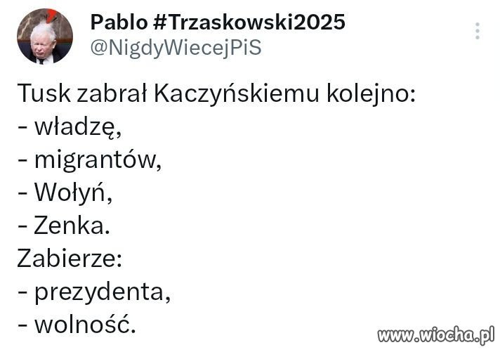 Twoje słowa czynem się staną.