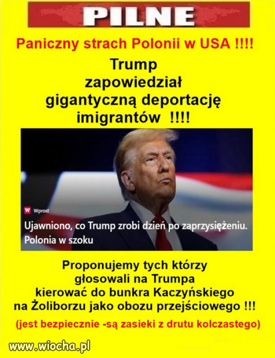 Paniczny strach Polonii w USA !!!